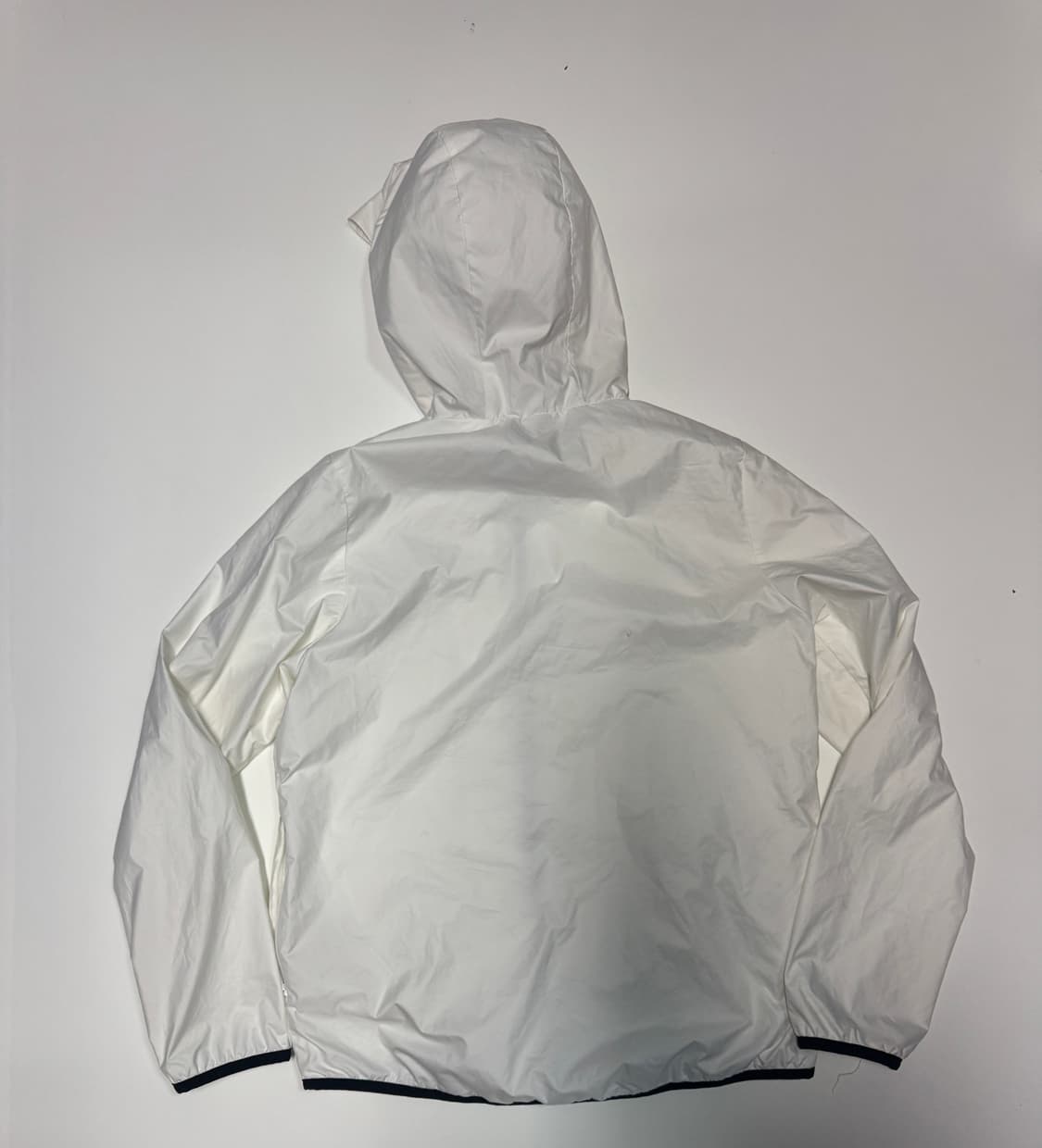 여성 키즈 아디다스 화이트 후드 바람막이 150 상품이미지2