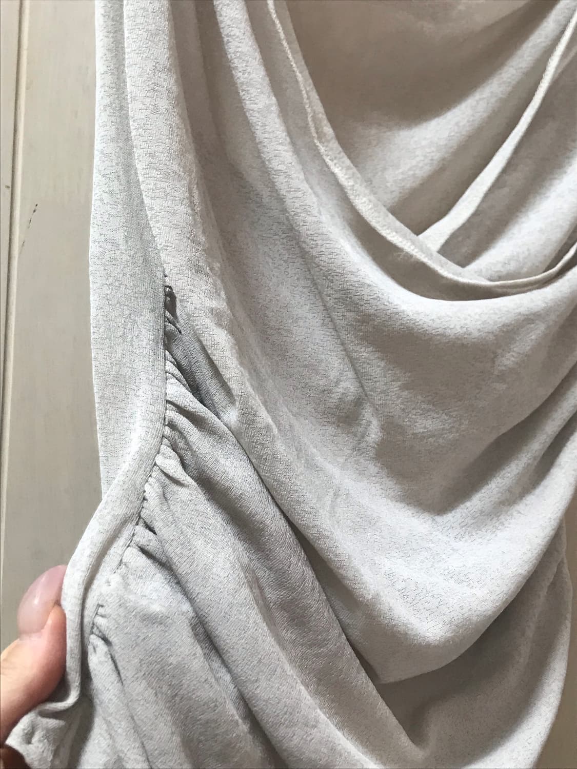 셔링 슬리브리스 상품이미지2