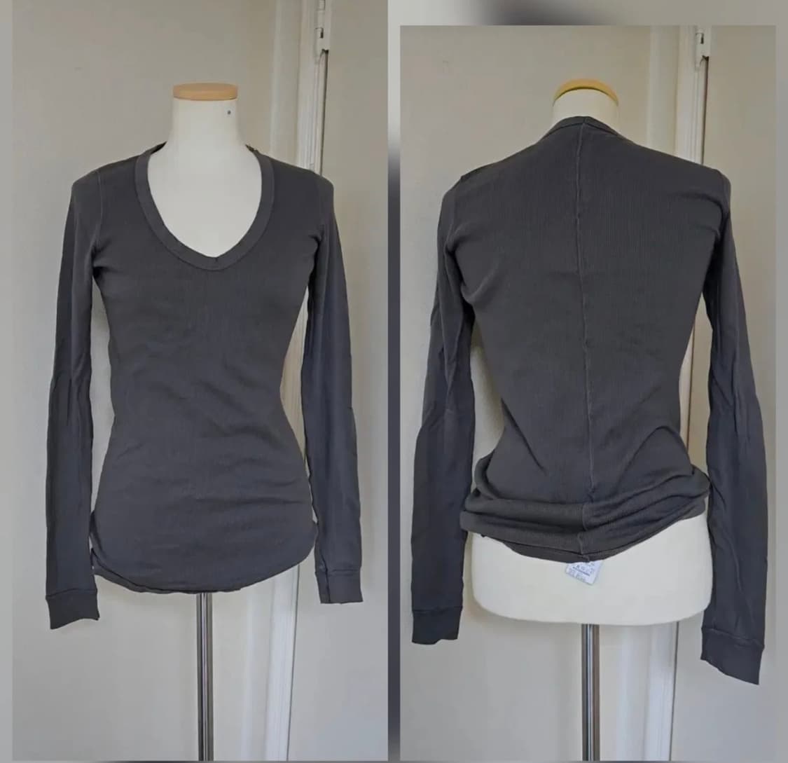 릭오웬스 골지 긴팔 상품이미지1