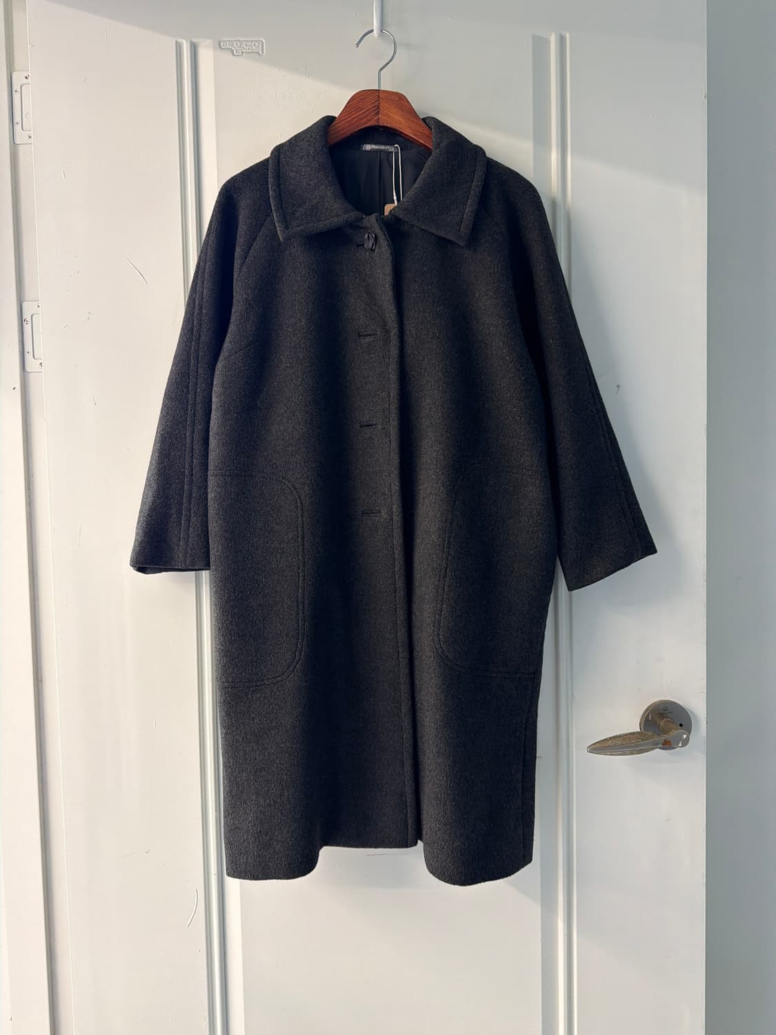 일본빈티지 클래식 롱코트 상품이미지4