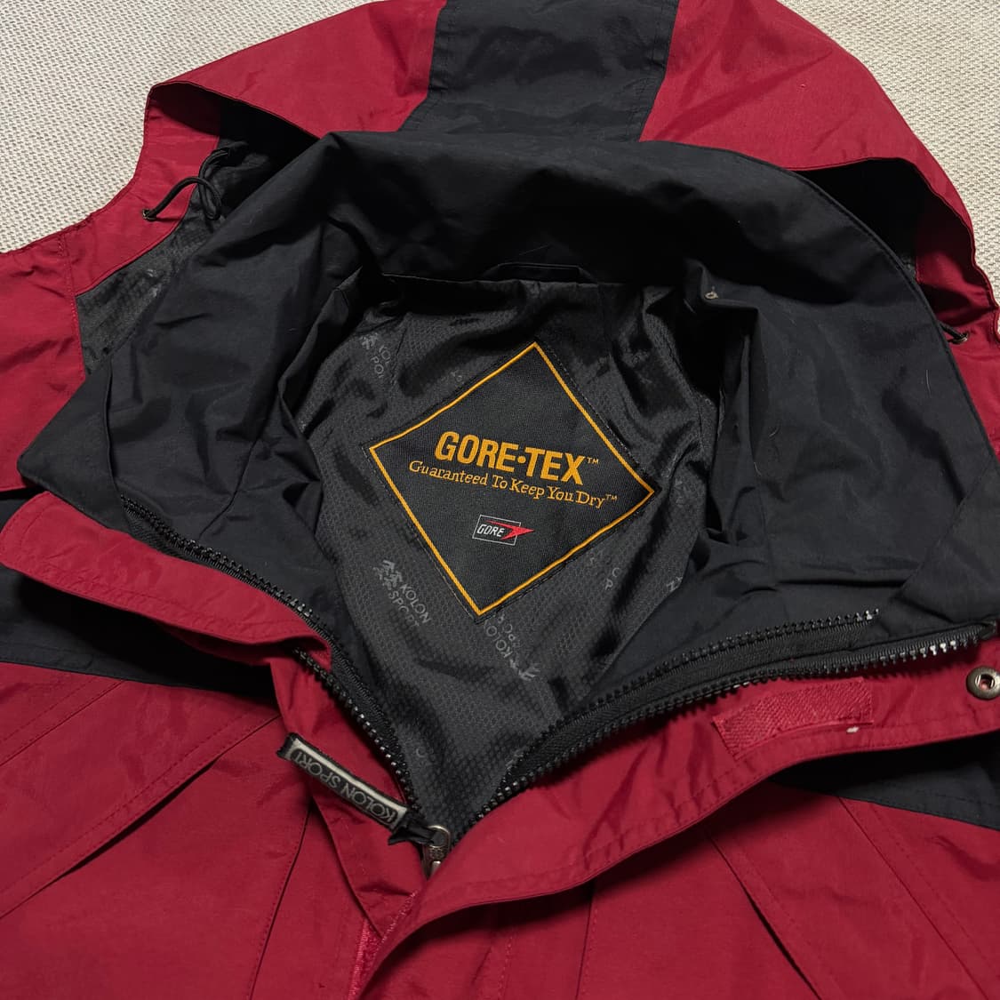 코오롱스포츠 빈티지 고어텍스 마운틴 자켓 상품이미지4
