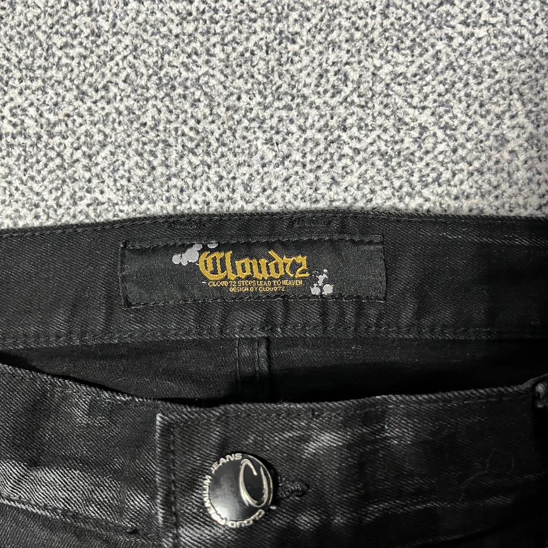 클라우드27 크로스 패치워크 데님 팬츠 상품이미지3