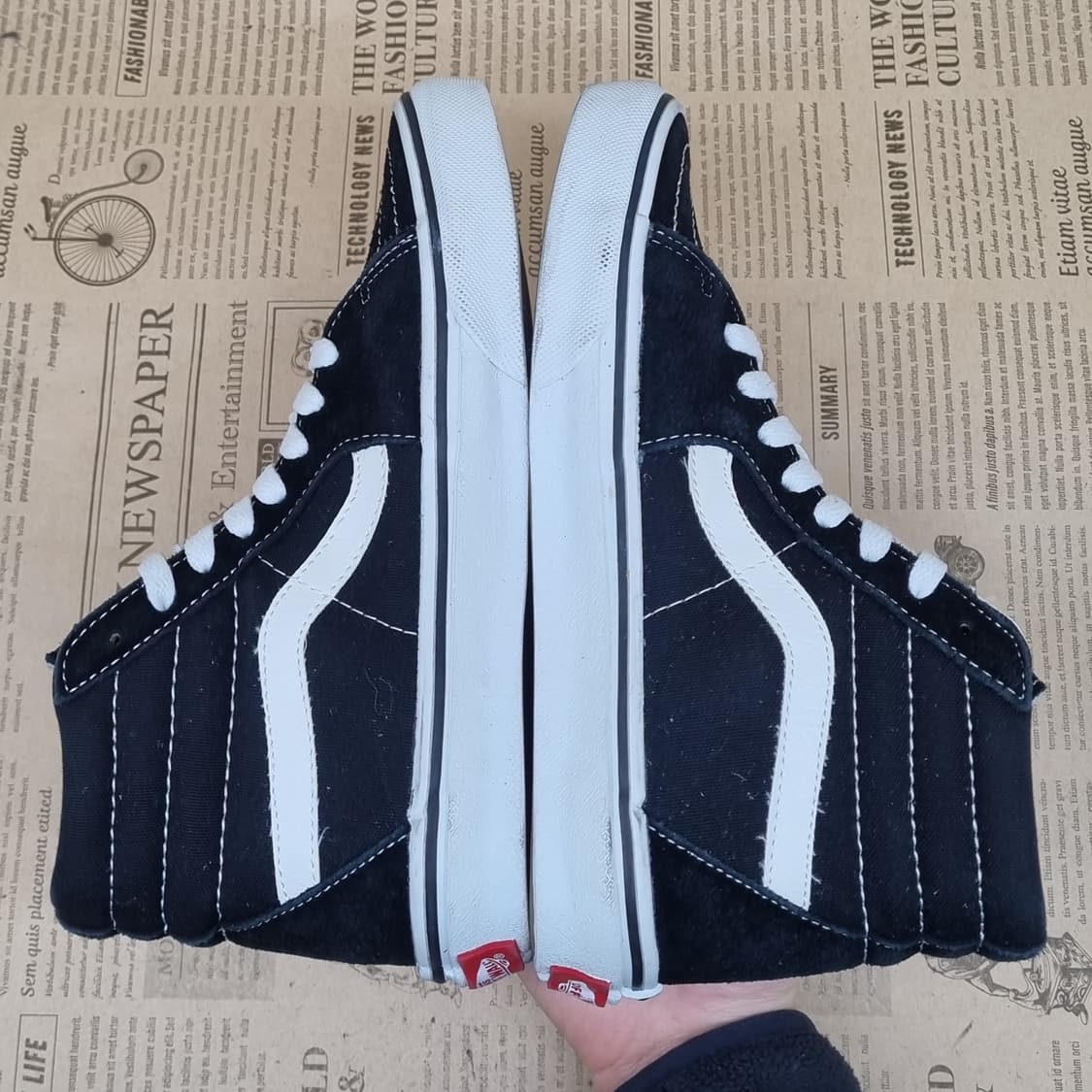 반스 SK8 여성하이탑230 상품이미지5