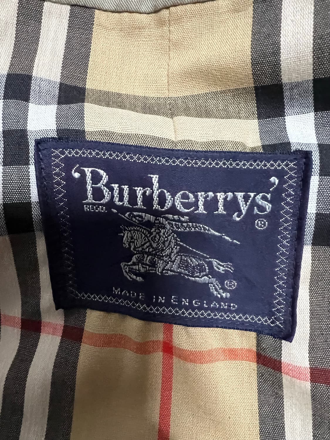 빈티지 버버리 코트 상품이미지7