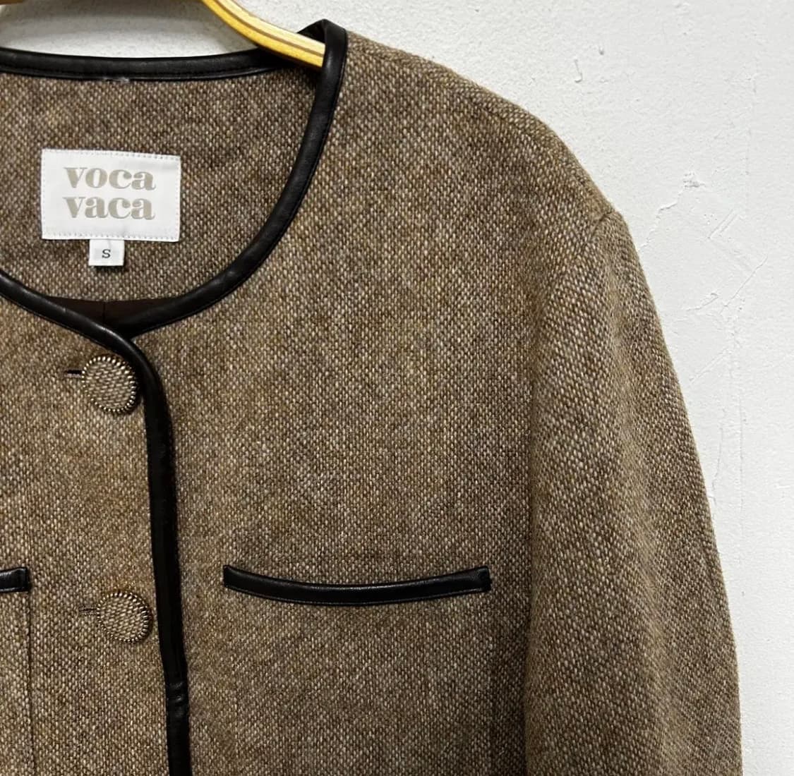 VOCAVACA 트위드 자켓 S 사이즈 (새상품) 상품이미지1