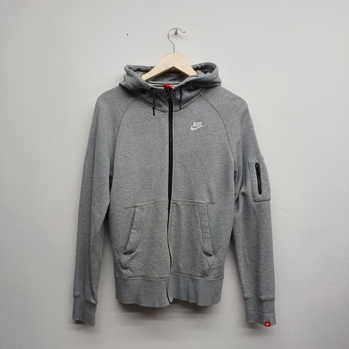 나이키 그레이 블랙 지퍼 후드 집업 M 상품이미지1