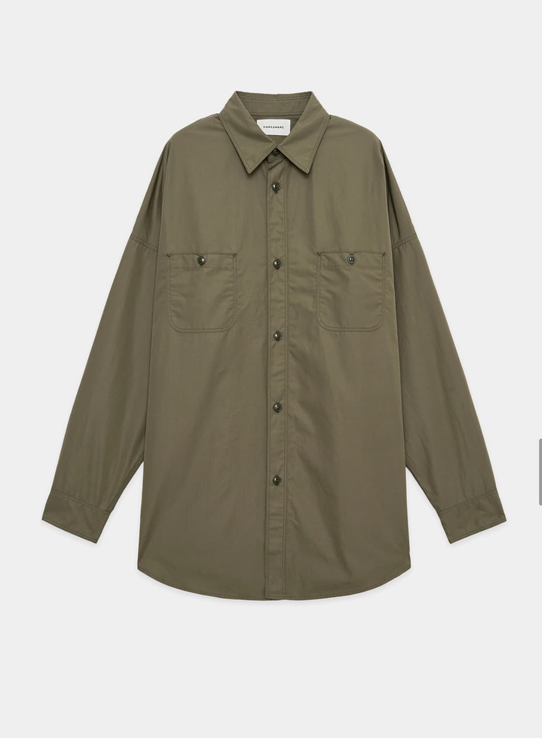 [새상품] 마카웨어 markaware 롱 텐트 셔츠 상품이미지10