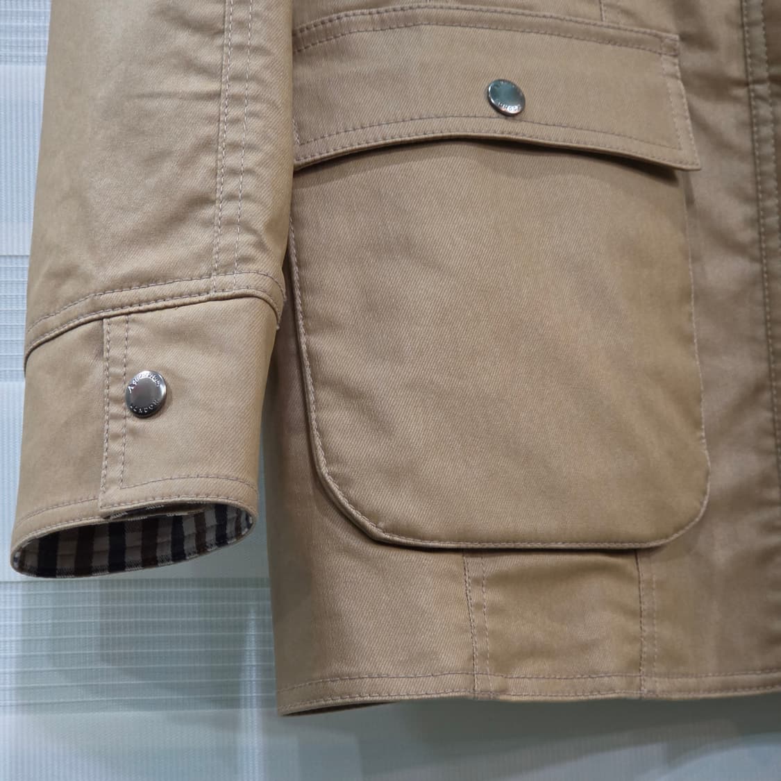 아쿠아스큐텀 코듀로이 카라 헌팅자켓- 우먼프리 상품이미지5