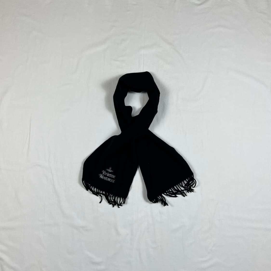 비비안웨스트우드 오브 로고 머플러 목도리 상품이미지1