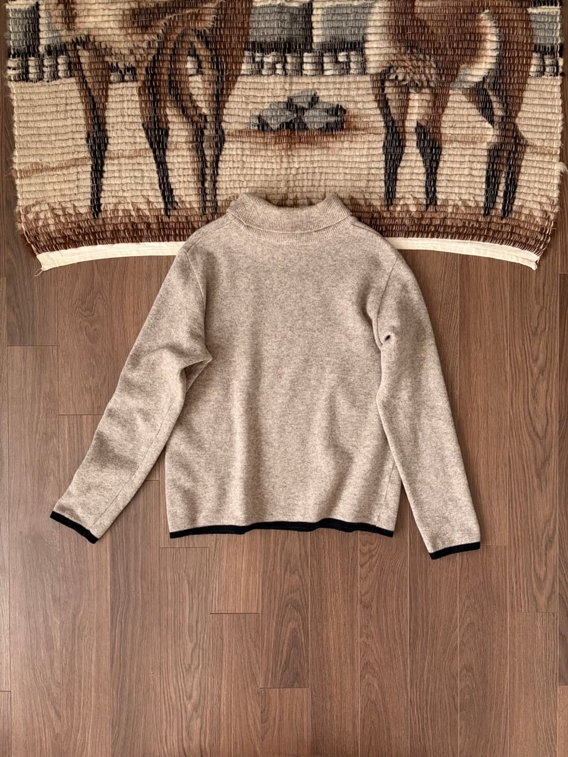 dot wide turtleneck knit 상품이미지10