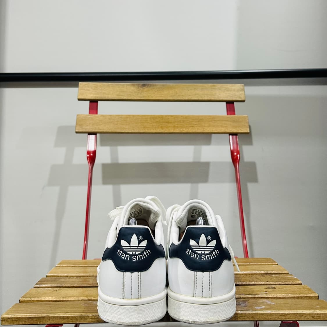 265) 아디다스 운동화 남성 남자 신발 스탠스미스 화이트 블랙 상품이미지4