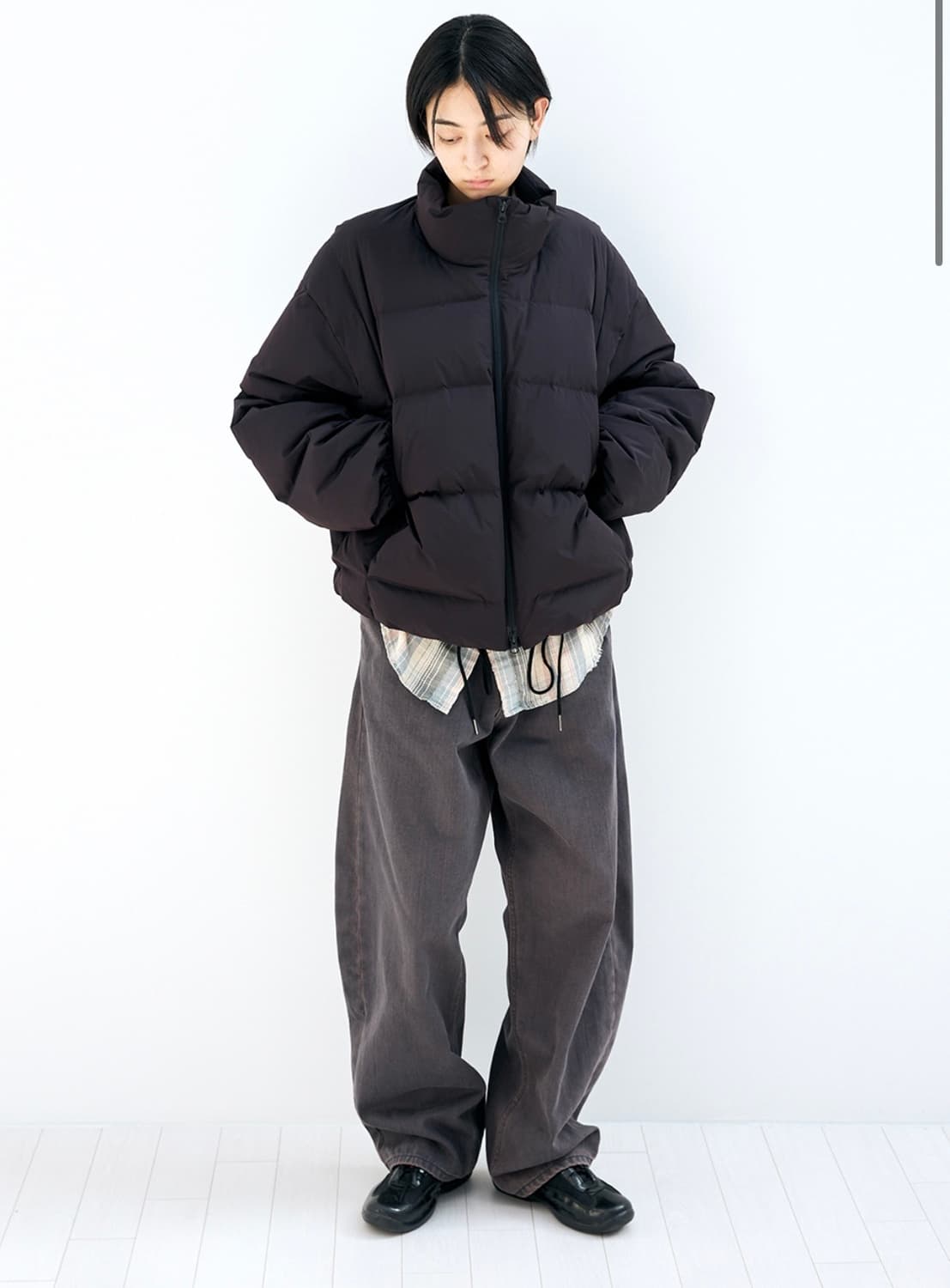 해칭룸 4pk 푸퍼 패딩 버건디 4 상품이미지7