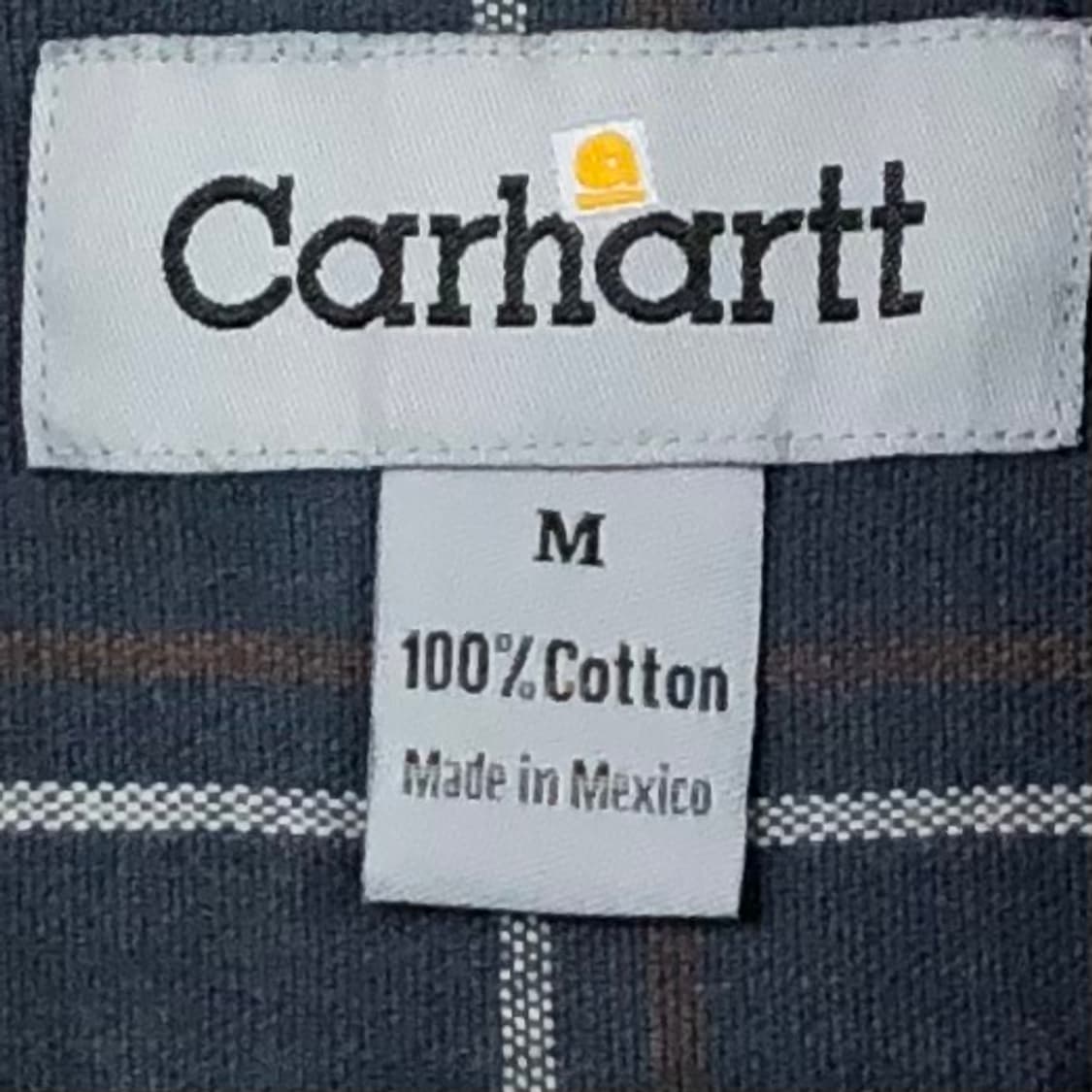 L 칼하트 엘보패치 체크 워크 셔츠 상품이미지3