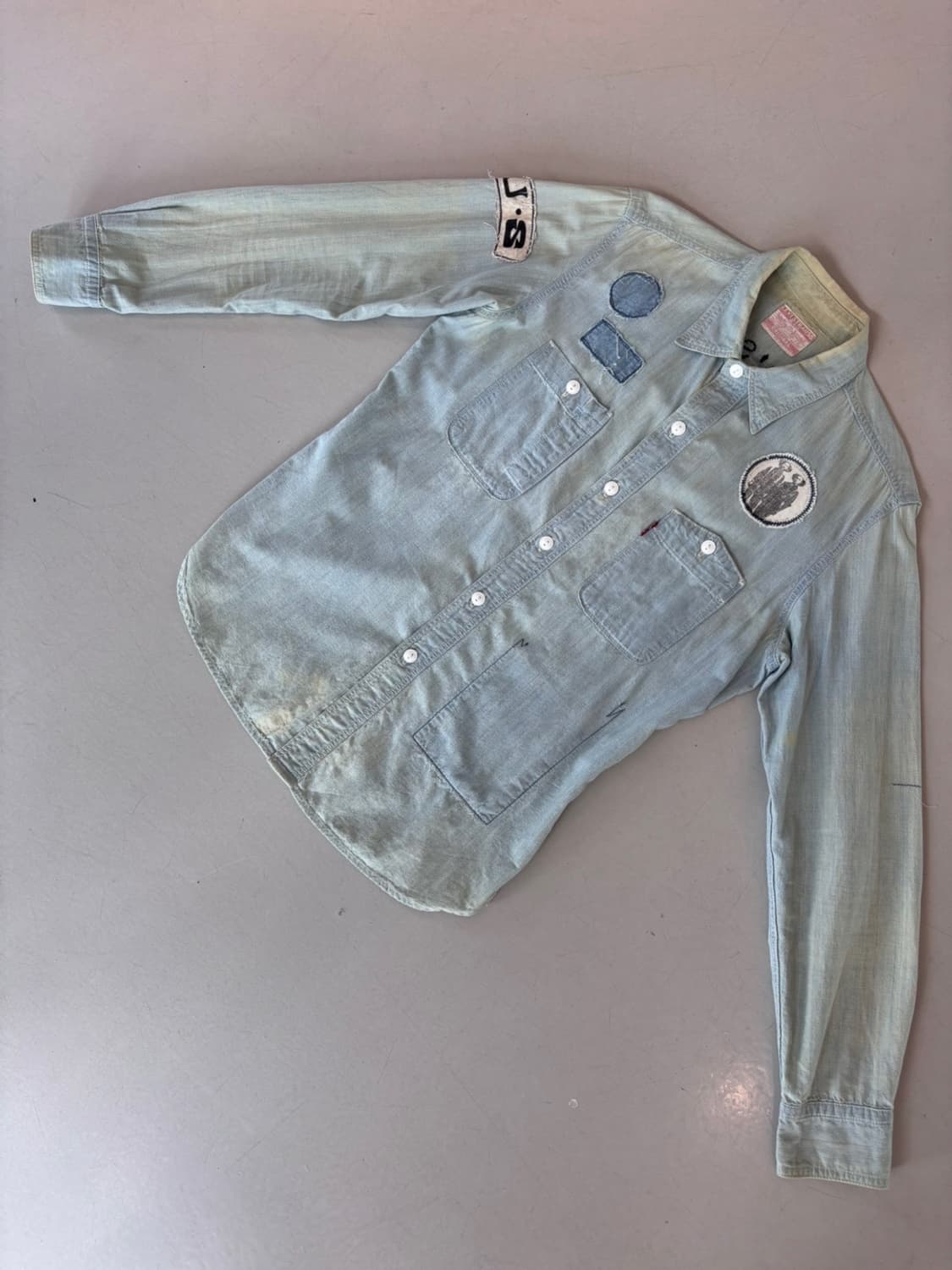 Vintage Levis denim Shirt 상품이미지3