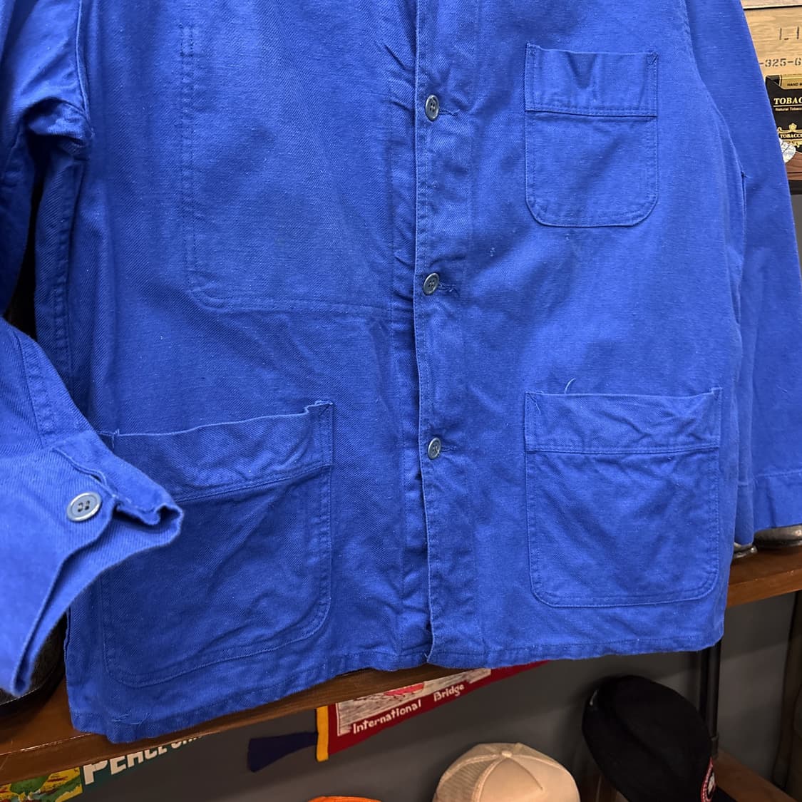 70~80s 프렌치 워크 자켓/빈티지 초어 자켓 N708 상품이미지4