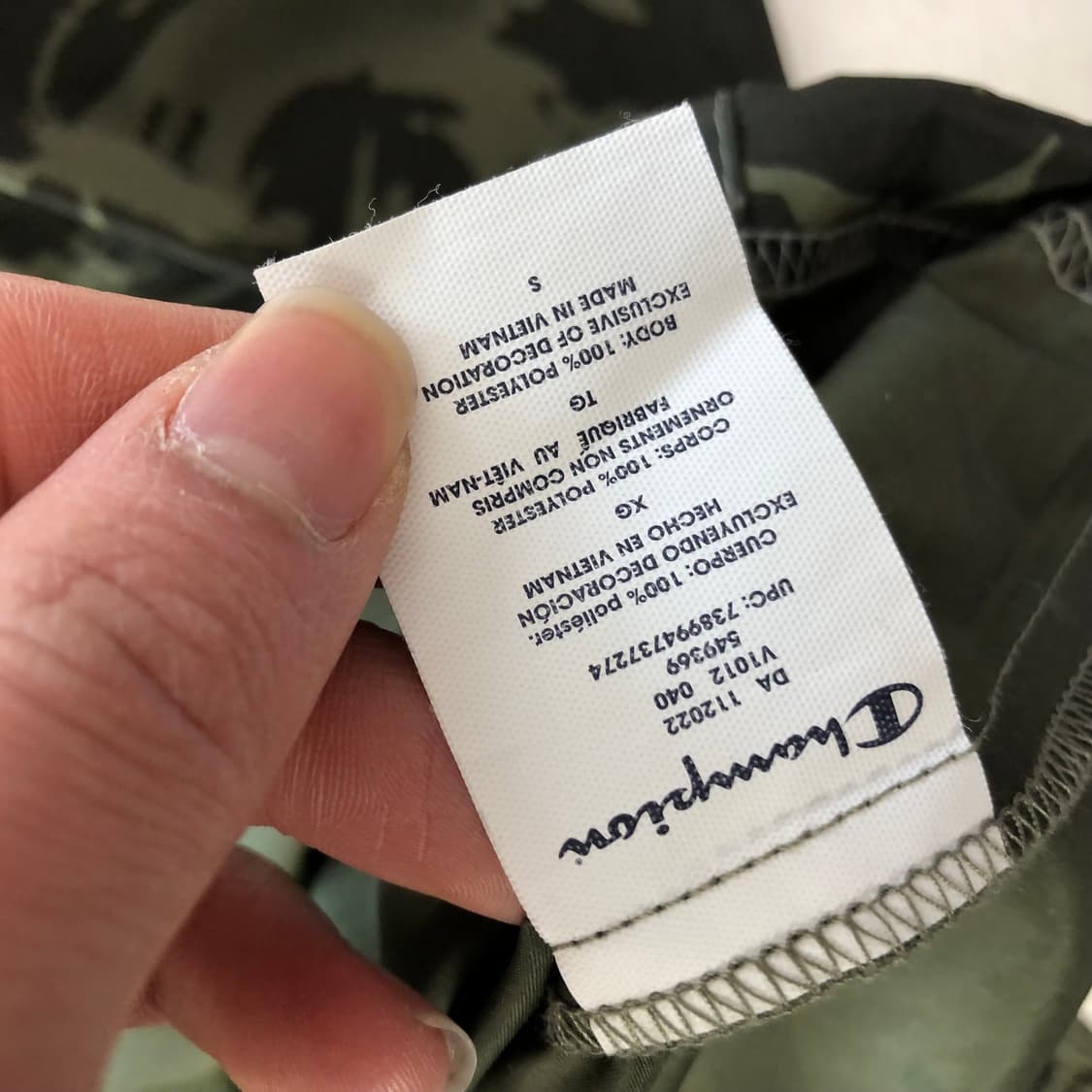 챔피온 카모 아노락 상품이미지5