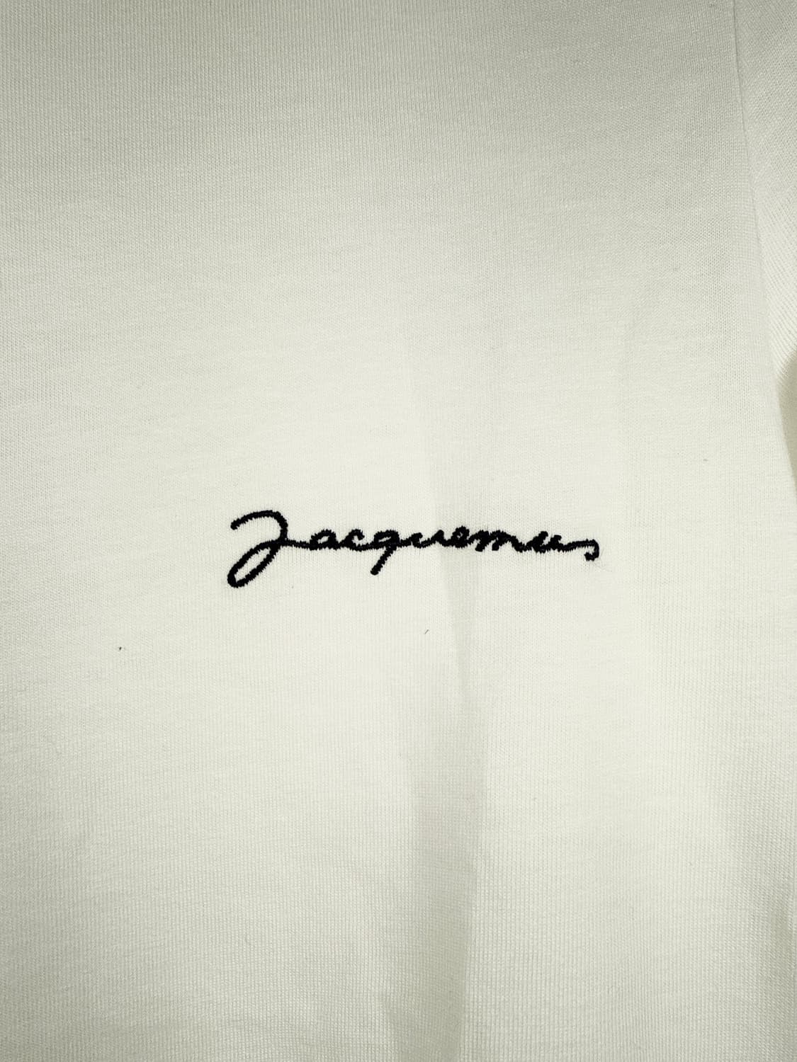(정품/새상품) JACQUEMUS 자크뮈스여성 엠브로이더드 로고 반팔 상품이미지3