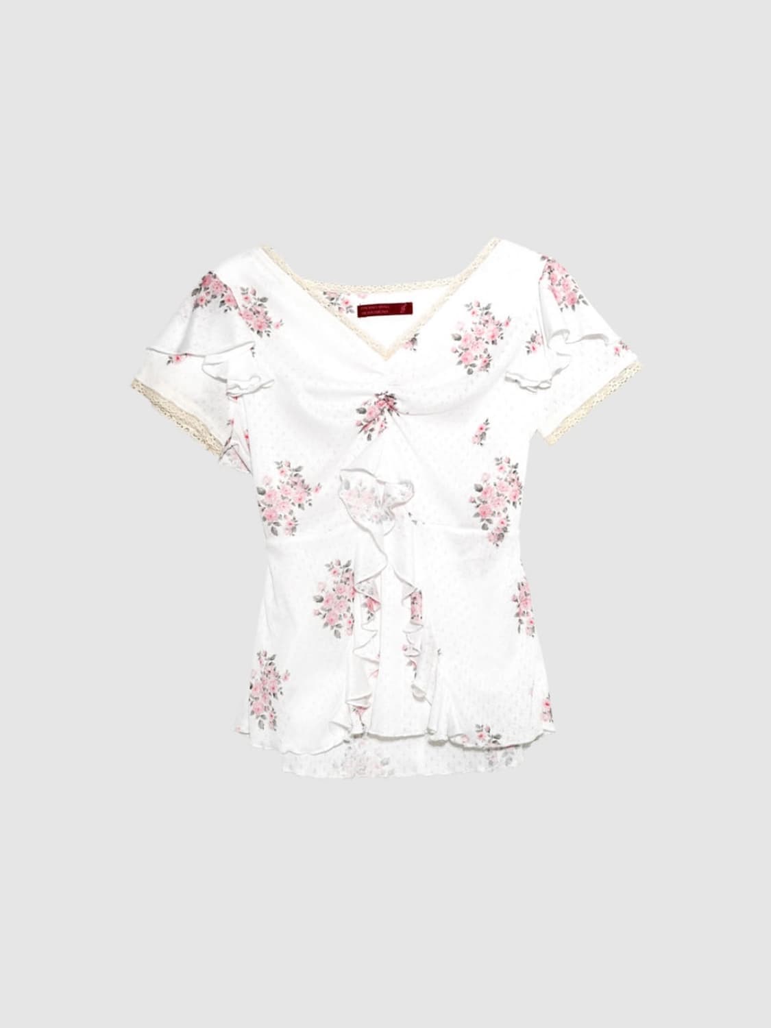 인앤양인하모니 프릴 탑 frill top, rose 상품이미지1