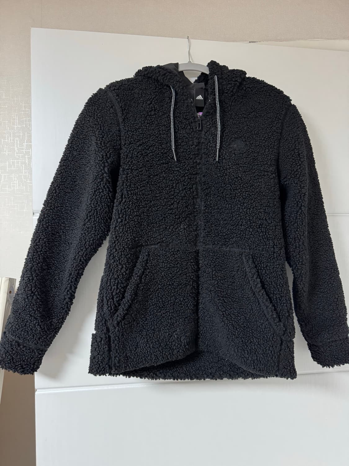 아디다스 플리스 후드집업 xs 상품이미지1