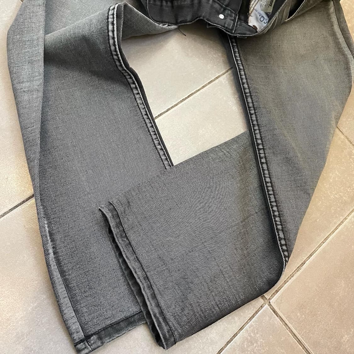 리바이스 550 흑청 데님팬츠 상품이미지4