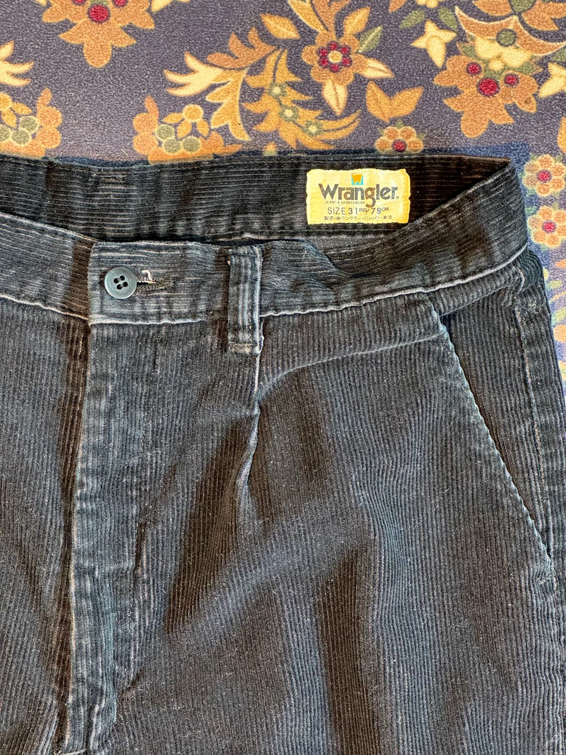 일본판 랭글러 와이드핏 코듀로이 팬츠 상품이미지2