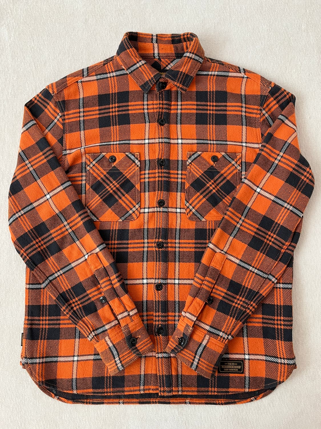 네이버후드 19fw 럼버 셔츠 상품이미지1