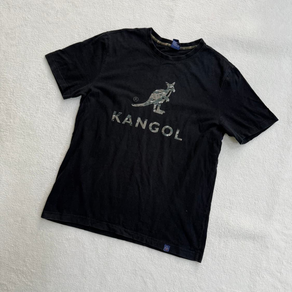 XL 캉골 카모 로고 반팔 티셔츠 0326T 상품이미지1