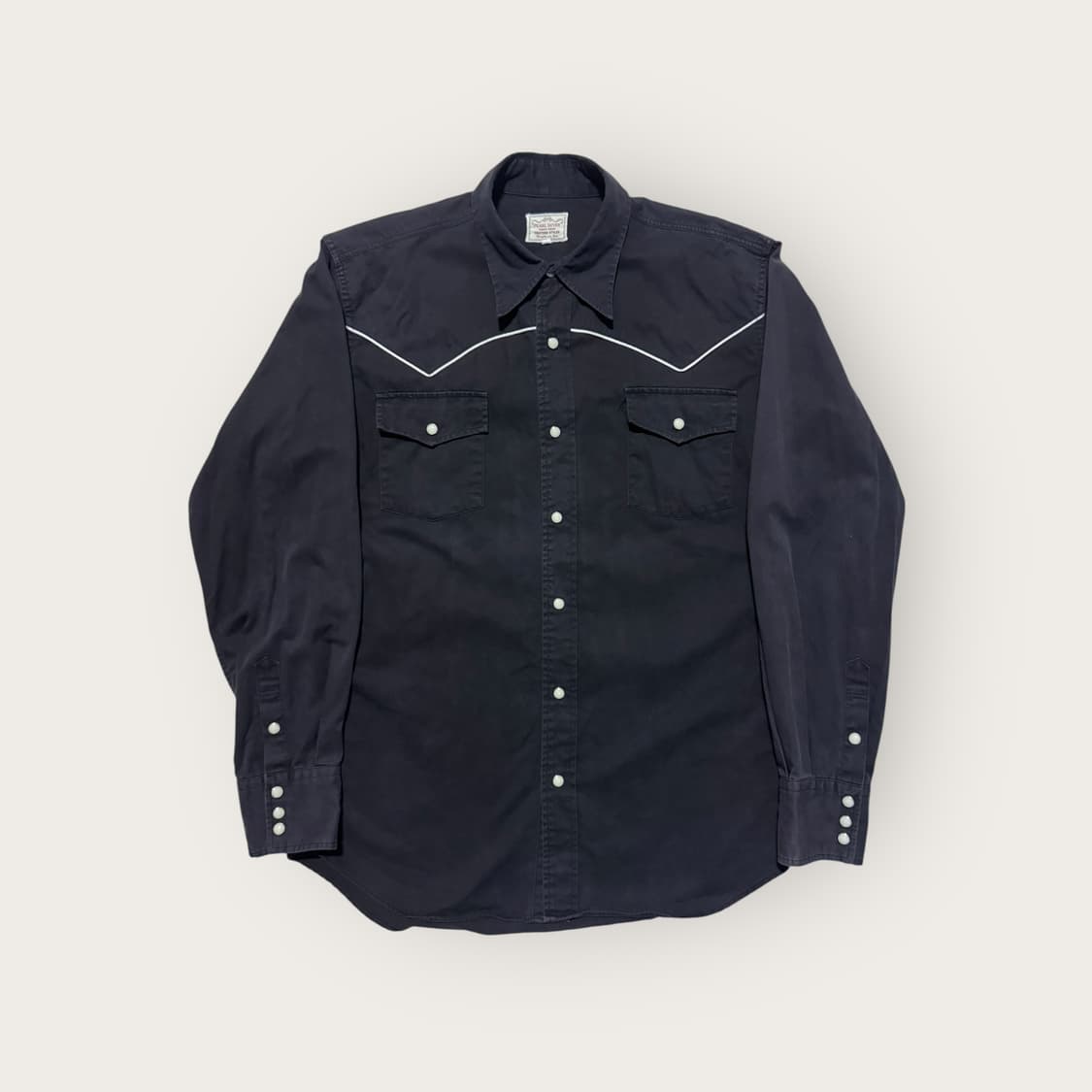 90s Japan Pearl Diver 웨스턴 셔츠 L 상품이미지1