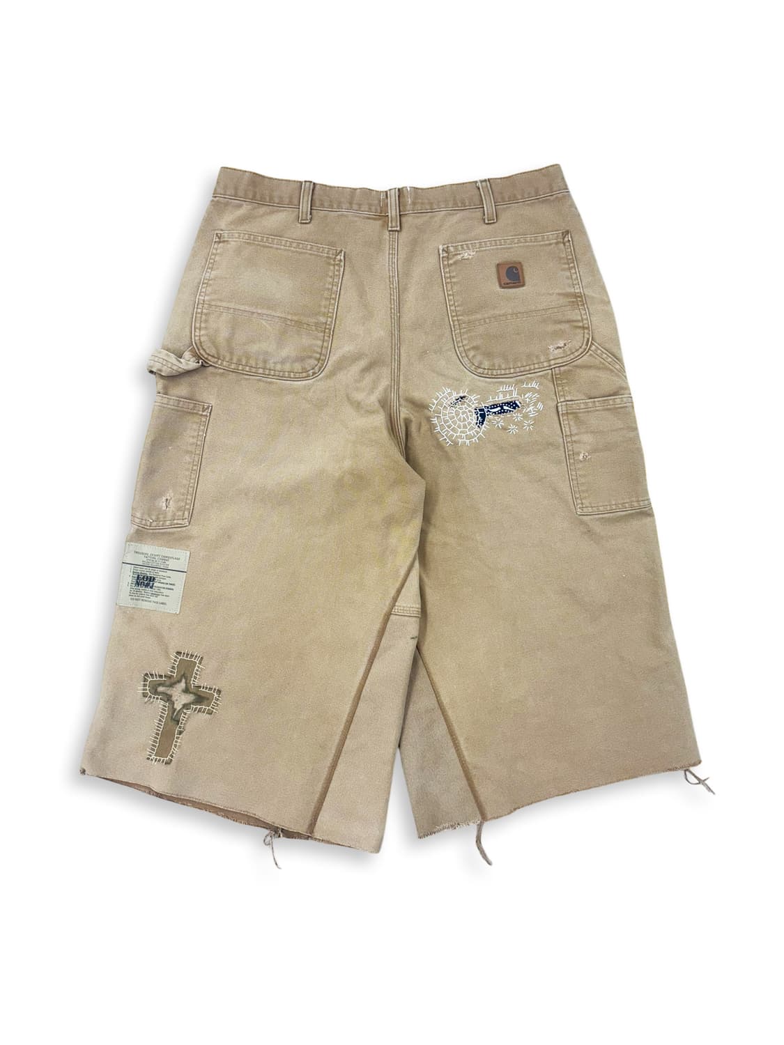 Carhartt Boro Sashiko Distressed Shorts 상품이미지2