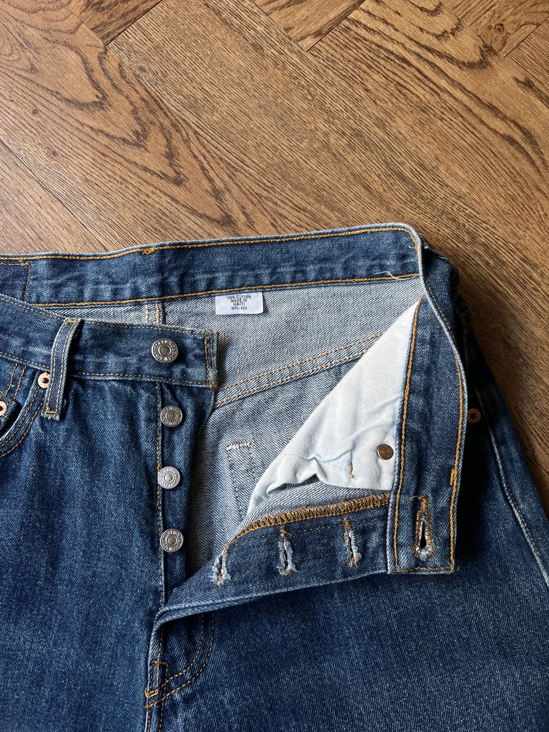 [32]00's 리바이스 501 스트레이트 데님 팬츠 상품이미지2