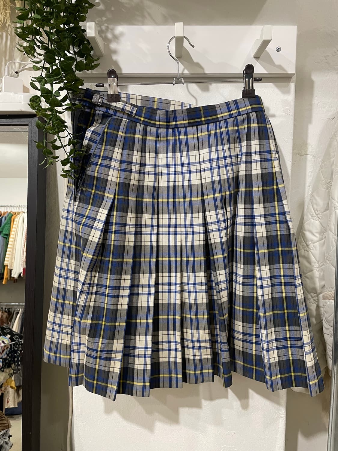 프레피 체크 버클 스커트 상품이미지8