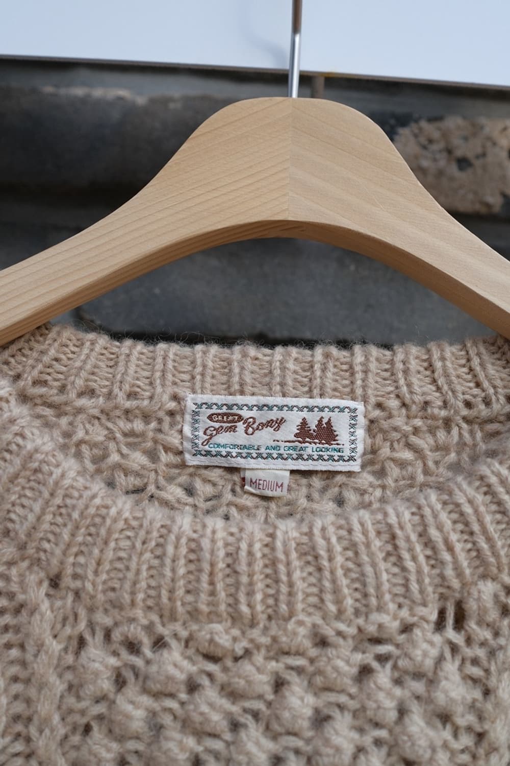 빈티지 헤비울 니트 상품이미지6