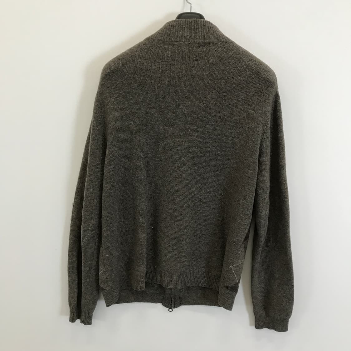 바나나리퍼블릭 메리노울 아가일니트집업 [95-100] 상품이미지3