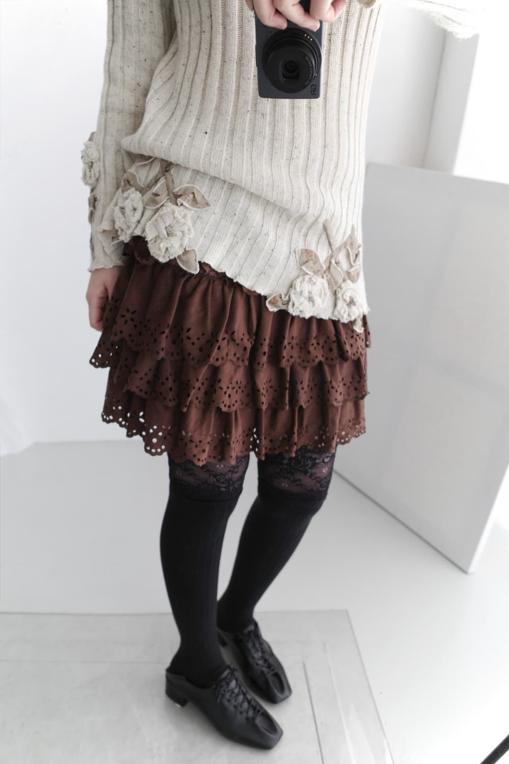 flower knit 상품이미지9