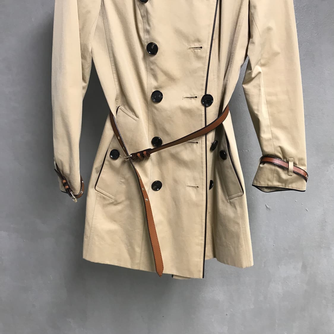 버버리 트렌치 코트 베이지 6(W) 상품이미지3