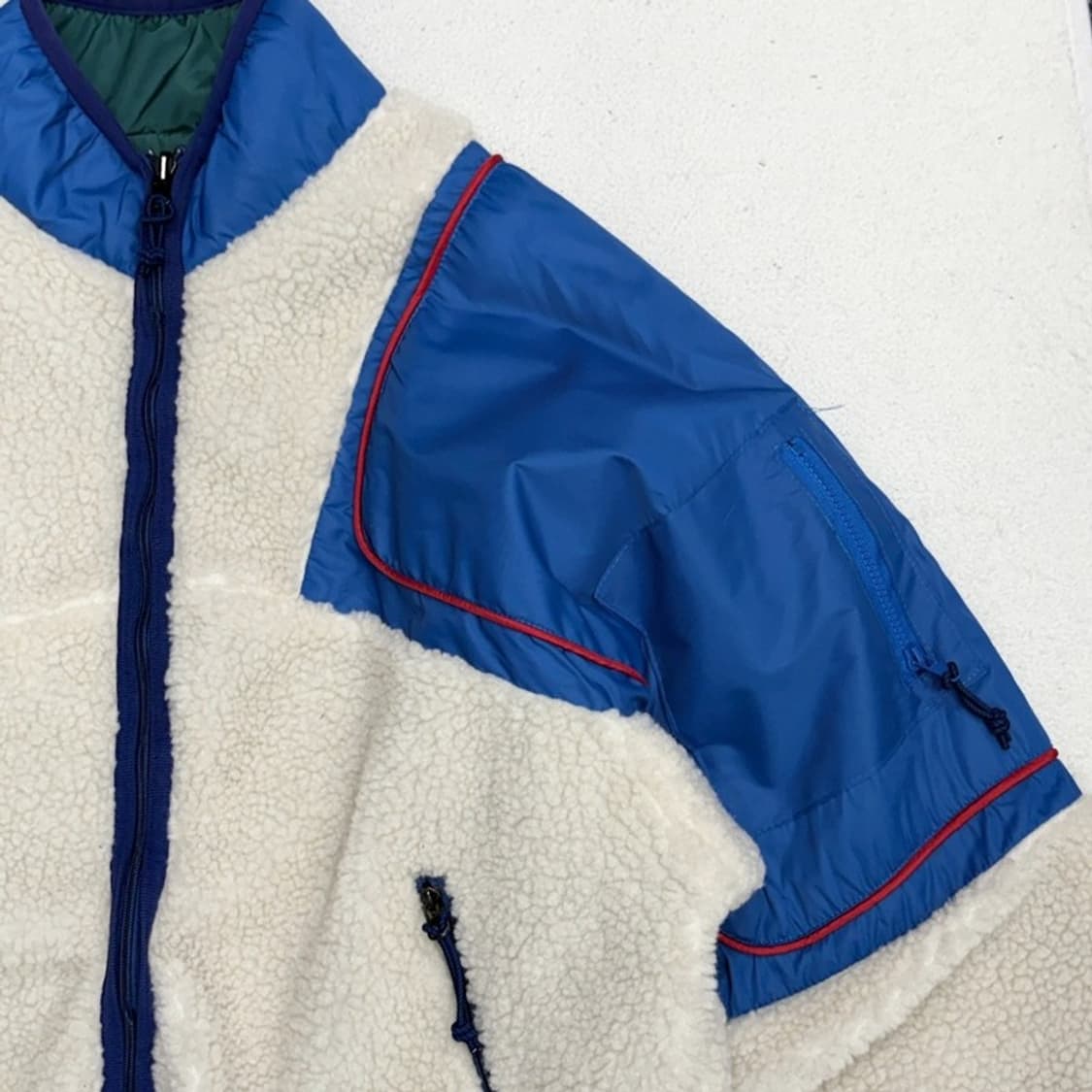 PIGMENT 보아 플리스 샴 리버시블 봄버자켓 F 상품이미지2