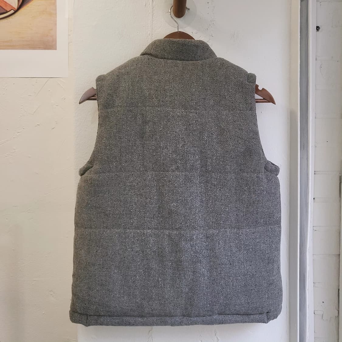 Coen 그레이 모직 패딩베스트 상품이미지6