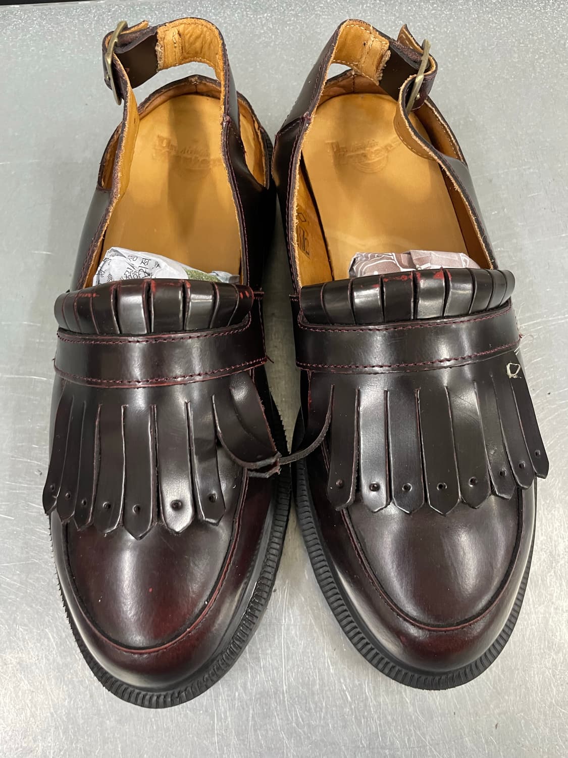 닥터마틴 발렌타인 버건디 샌들 로퍼 230 (gr-4210) 상품이미지5