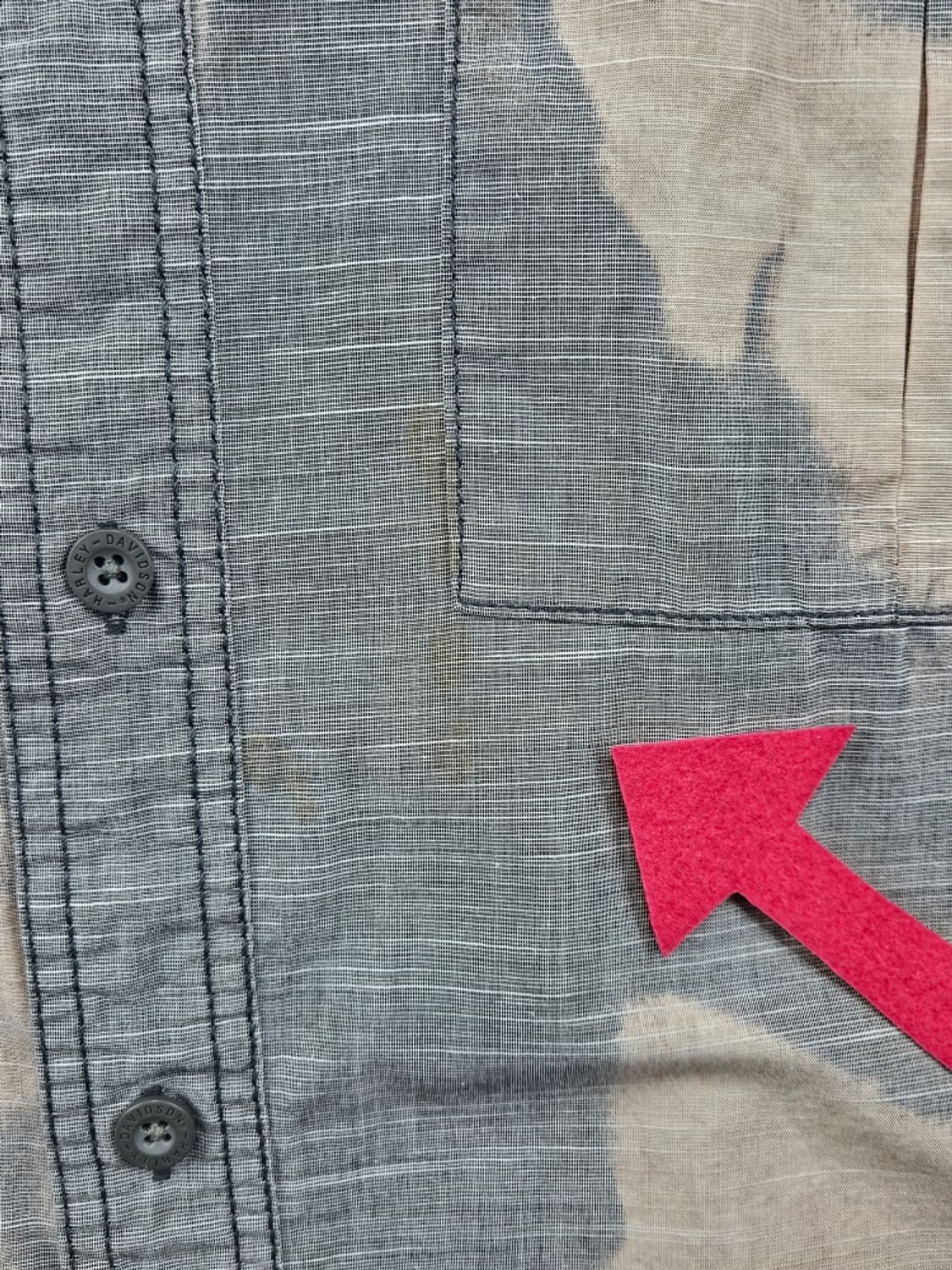 할리데이비슨 반팔 셔츠 커스텀 ( 2XL ) / 11939 상품이미지5