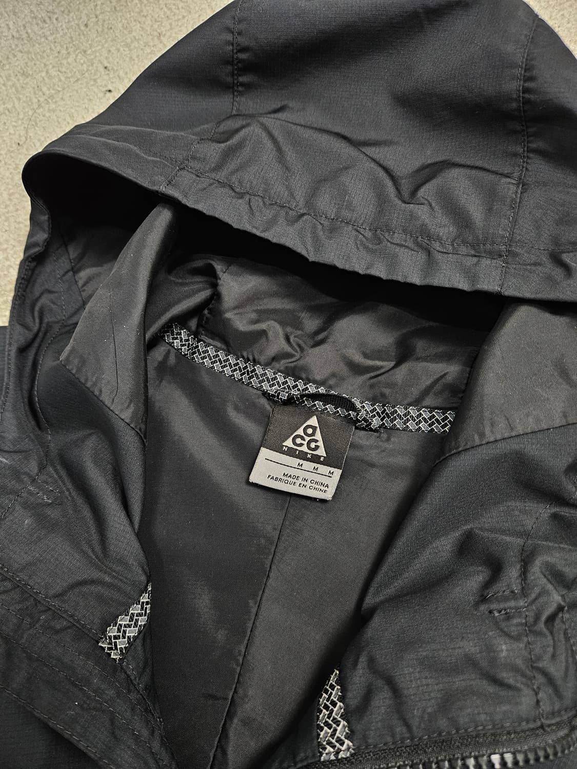 나이키 acg 바람막이 블랙 상품이미지6