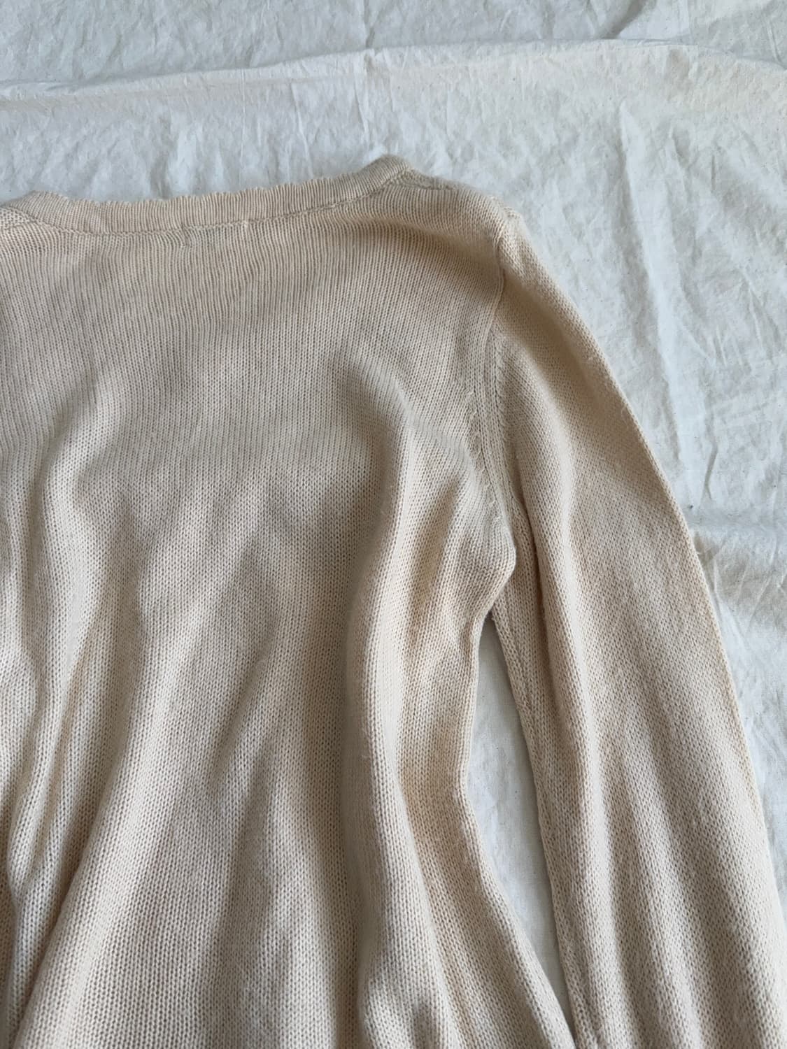 엑시즈팜 라이트베이지 모카라떼 갸루 러블리 니트 상품이미지7