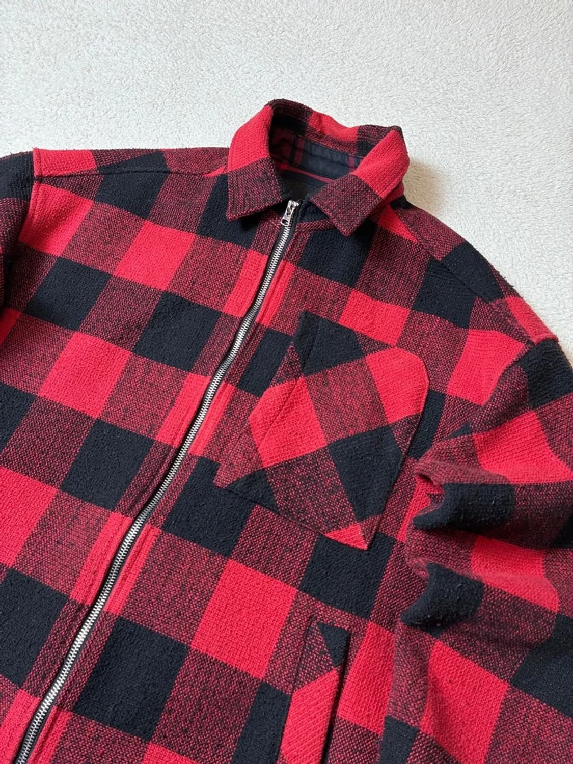 플랙 PLAC 17FW 버팔로 체크 패턴 집업 자켓 PN7903 상품이미지3