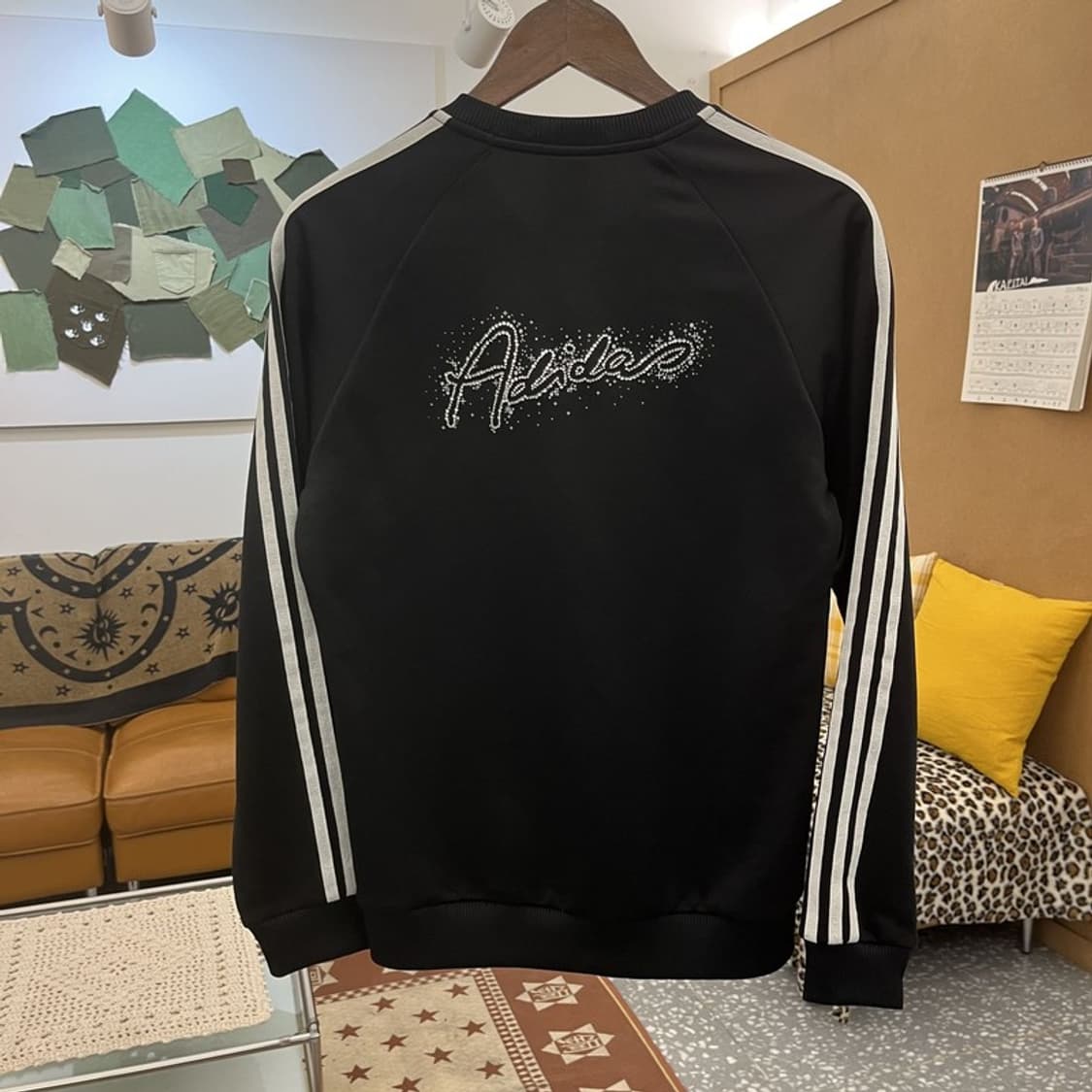 아디다스 Y2K 00's 키치 큐빅 트윙클 져지 집업 XL C10034 상품이미지4