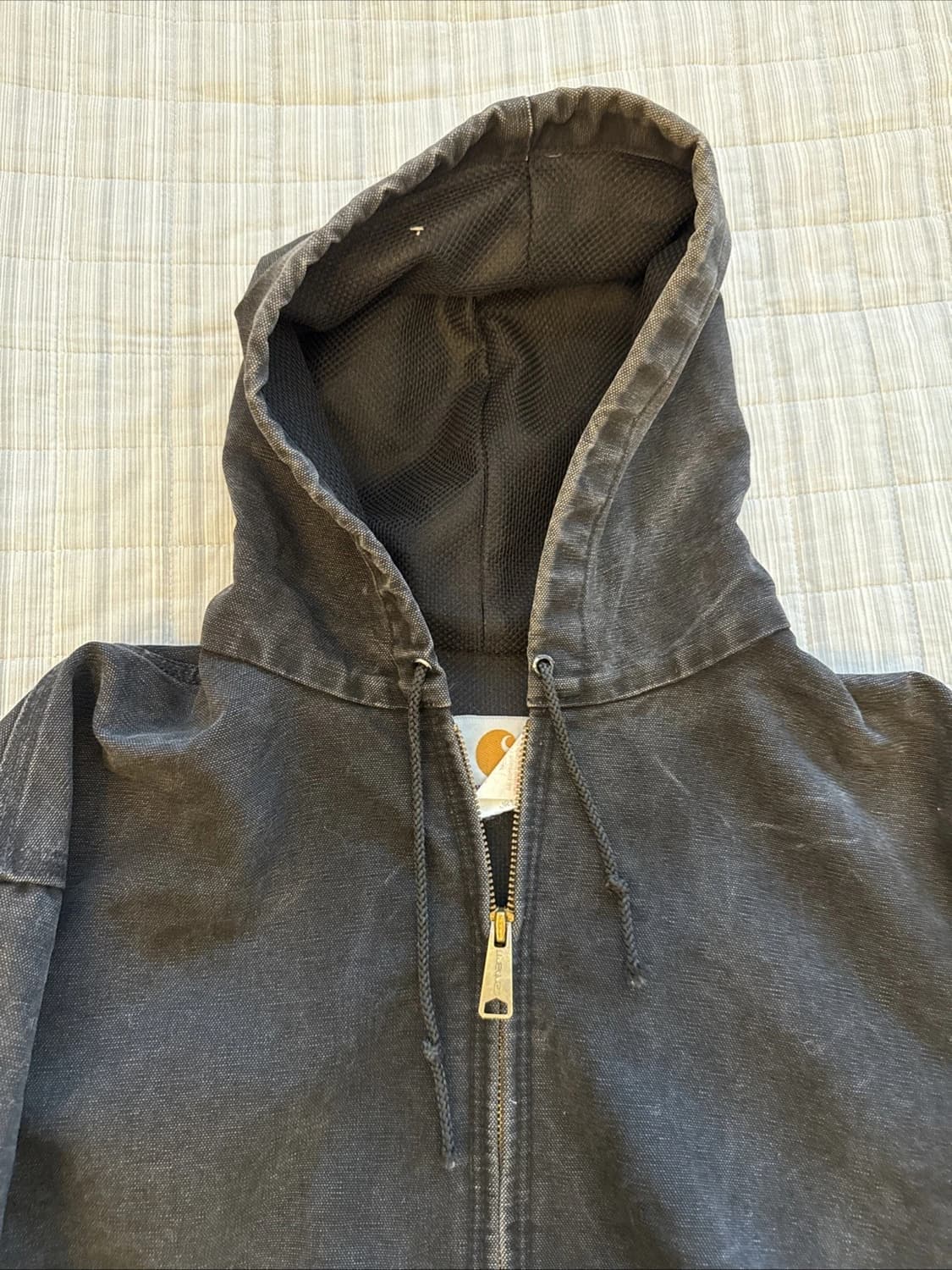 칼하트 JR105 빈티지 액티브 자켓 블랙 상품이미지2