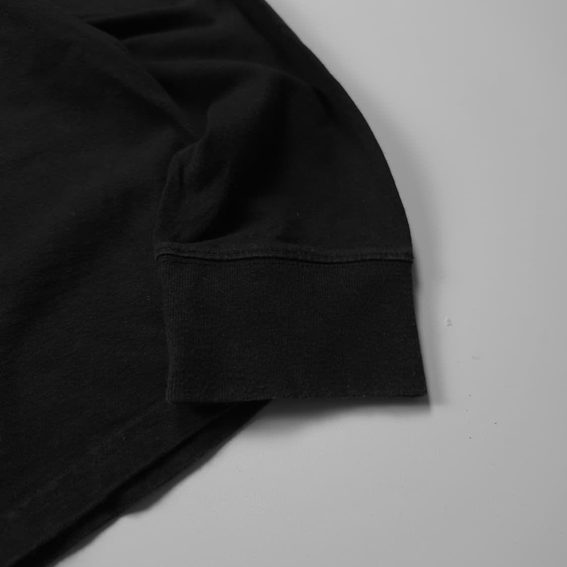 스투시 베이직 빅로고 블랙 박시핏 롱슬리브 (L) 상품이미지3