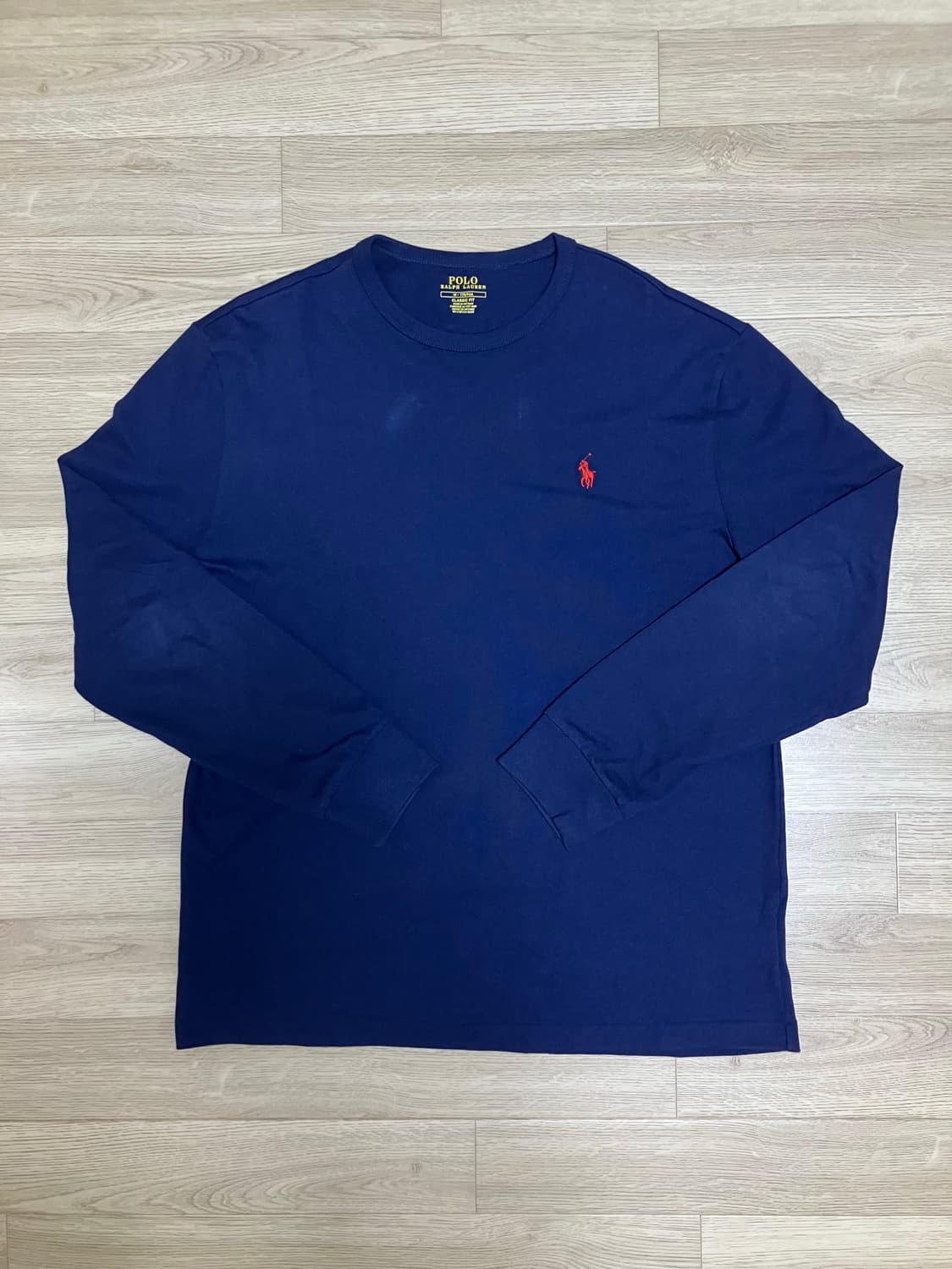 [M] 폴로 긴팔 티셔츠 상품이미지1