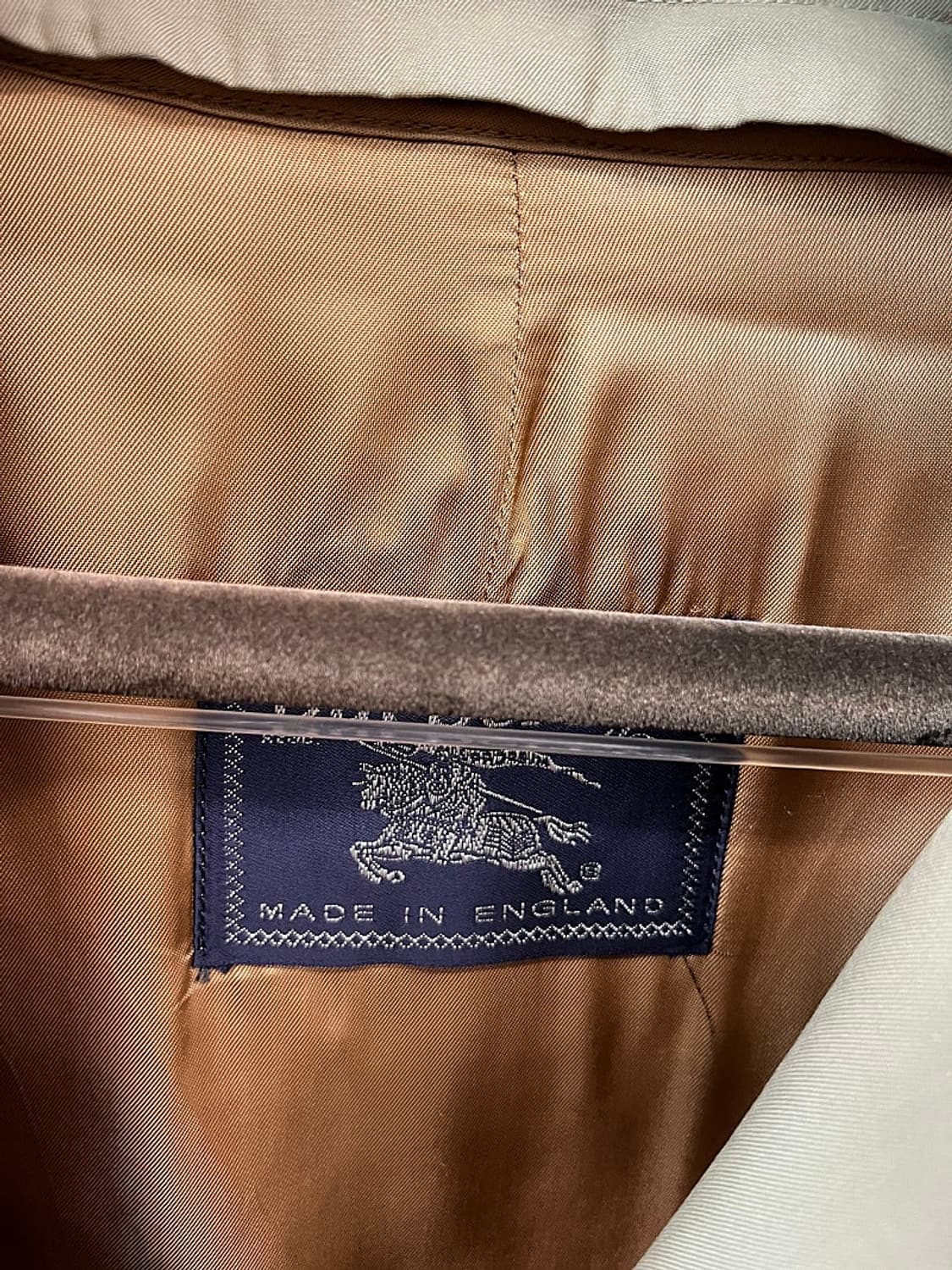 110) 버버리 개버딘 내피코트 상품이미지2