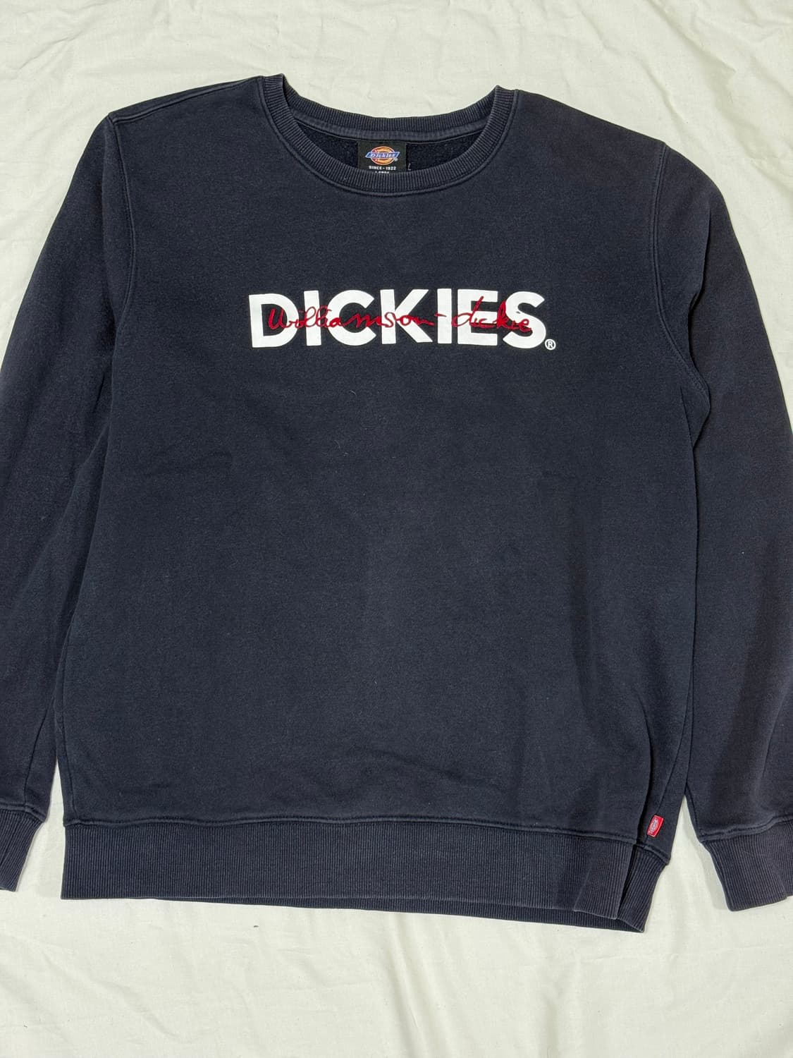 Dickies 맨투맨 네이비 L 상품이미지1