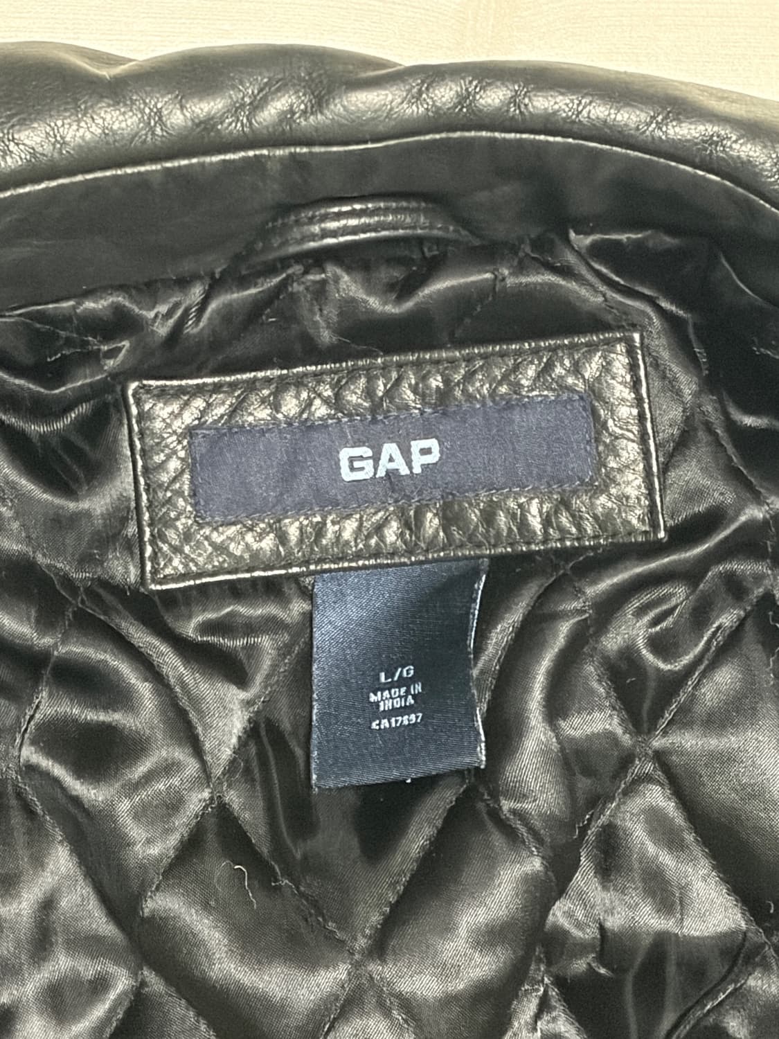 올드갭 카코트 레더자켓 L(인도산) 상품이미지3