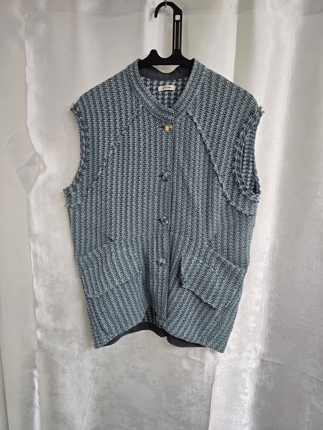 시스템 트위드 베스트 조끼 (1886) 상품이미지1